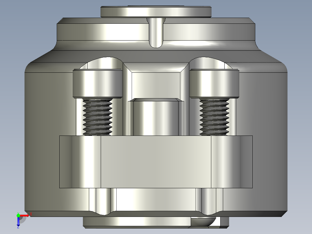 重复 2812 甲壳虫轮毂电机俯视图
