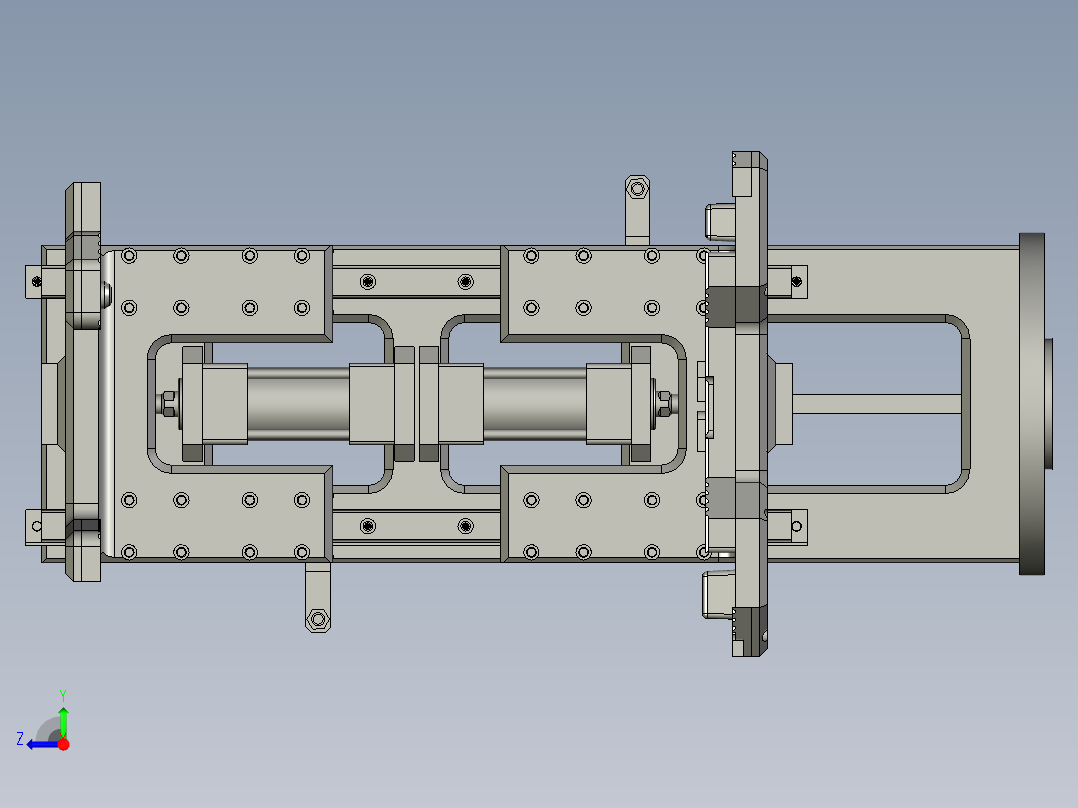 取件手抓亚德客右视图