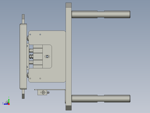 顶升组件右视缩略图