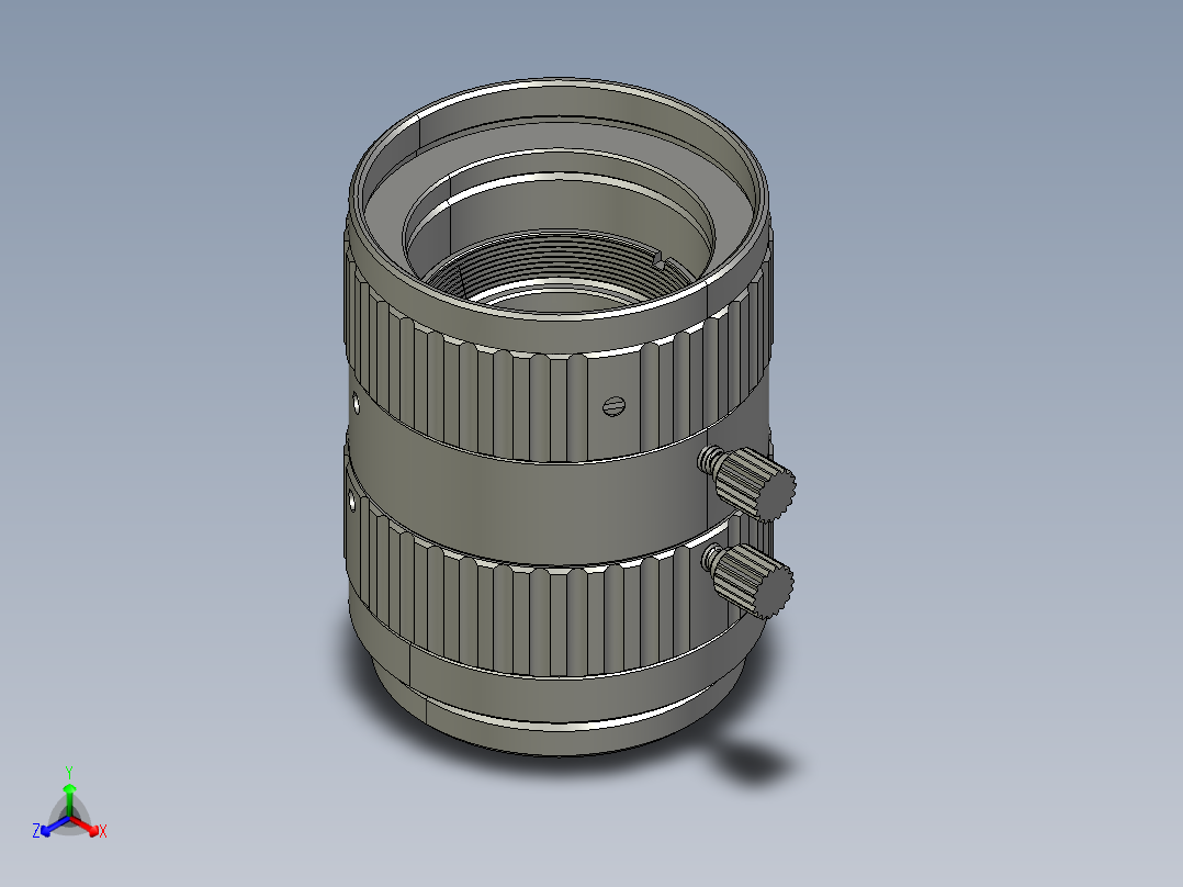SC-F2510A-A正等轴测图