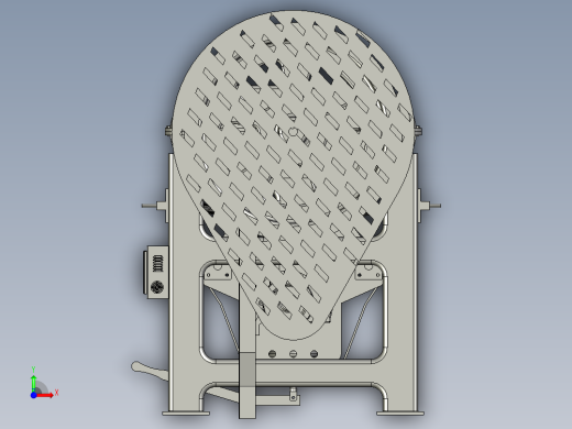 卷染机卷布辊蒸汽加热装置前视缩略图
