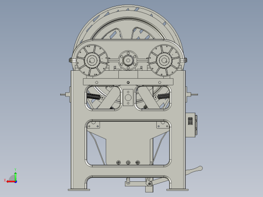 卷染机卷布辊蒸汽加热装置后视缩略图
