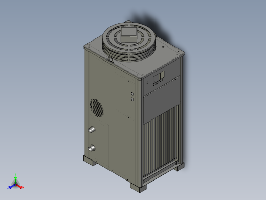 液压站冷油机组正等轴测缩略图