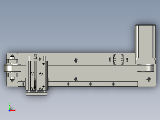 取料机械手总成-1前视缩略图