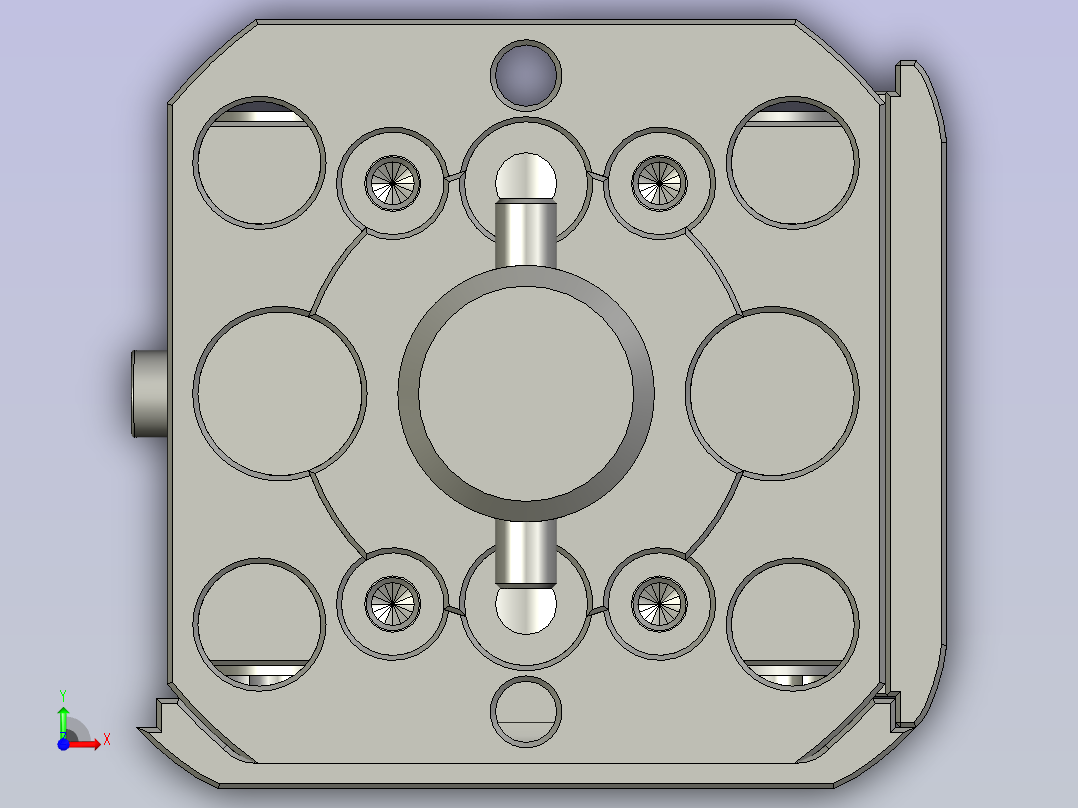 YWP200K4-02-01K-00卷针组件前视图