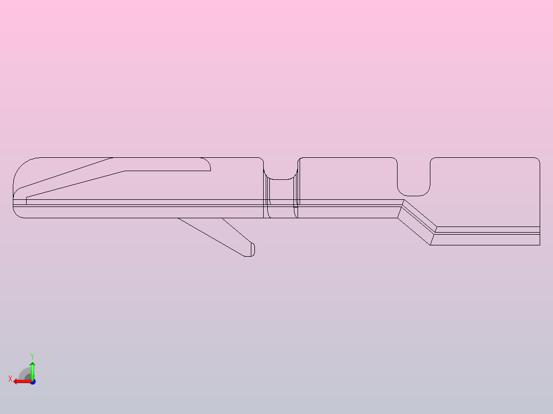 接线端子jst-ghr-terminal-1 1 STP后视图