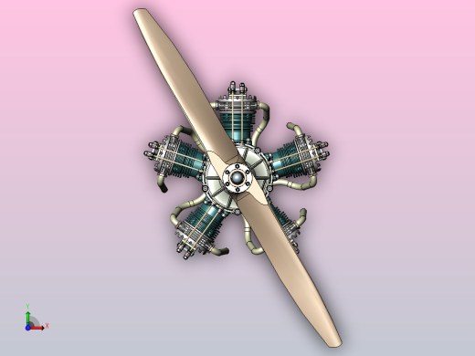 飞机引擎前视缩略图