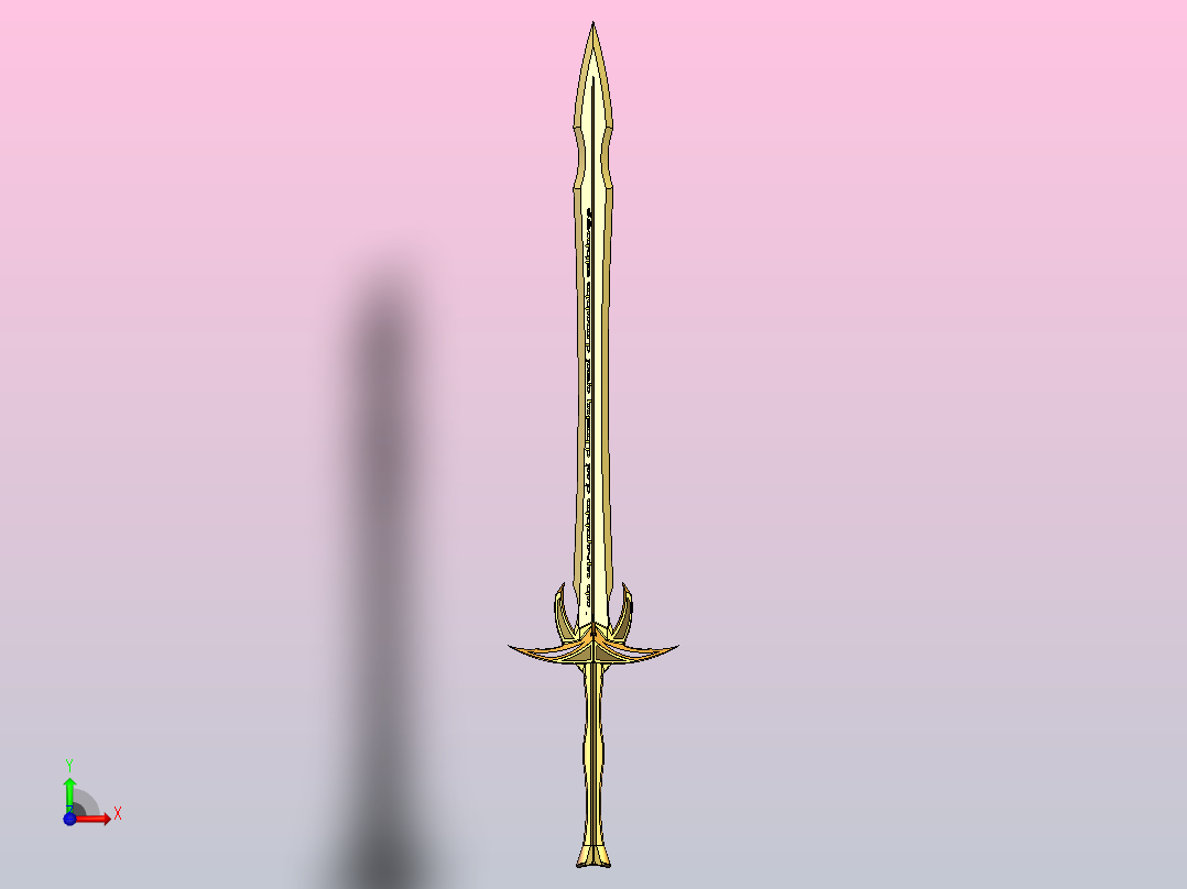 精灵之剑前视图