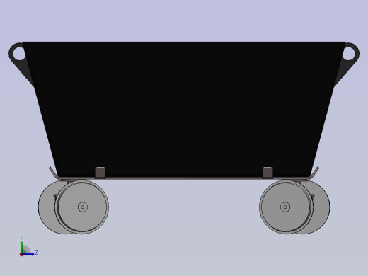 基础型简易手推车左视缩略图