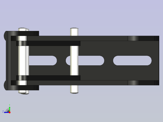 可折叠支撑支架右视缩略图