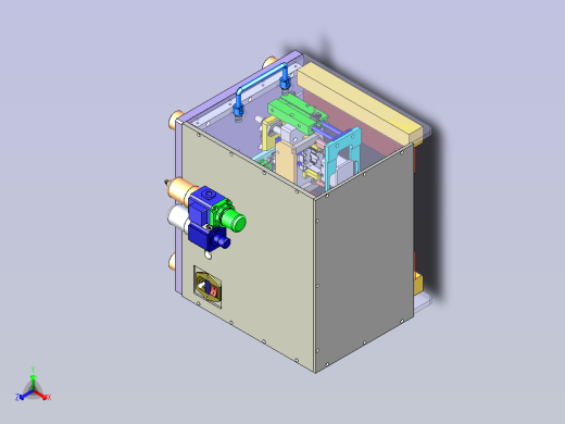 一款产品拆壳治具3D