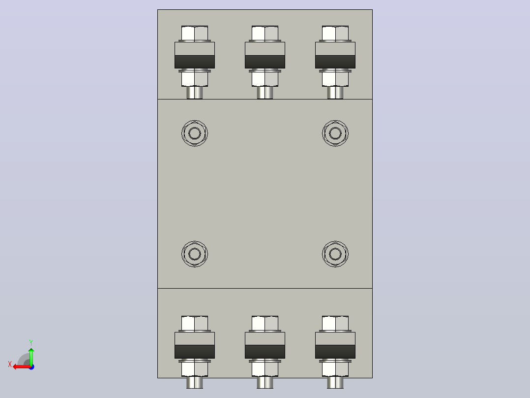 CM1 160系列 3极／４极插入式塑料外壳式断路器[CM1-160C／3／PR]后视图