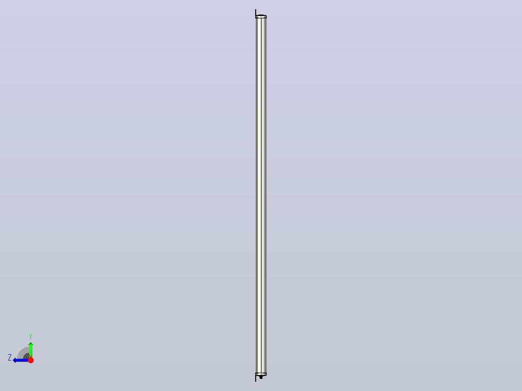 STFS3840 STFS系列IP68防水安全光栅右视图