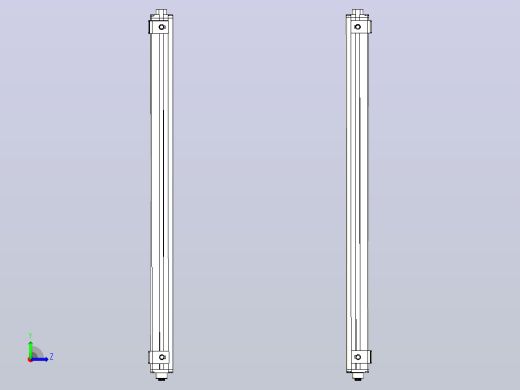 XTN2040（总高：850mm）安全光栅左视缩略图