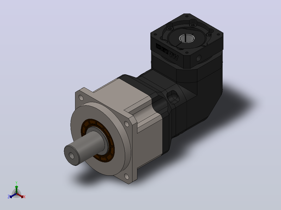 FABR-115-L2精密行星减速机[FABR115D-L2-15-S1-P2-19-70-90-M5-45]主视图