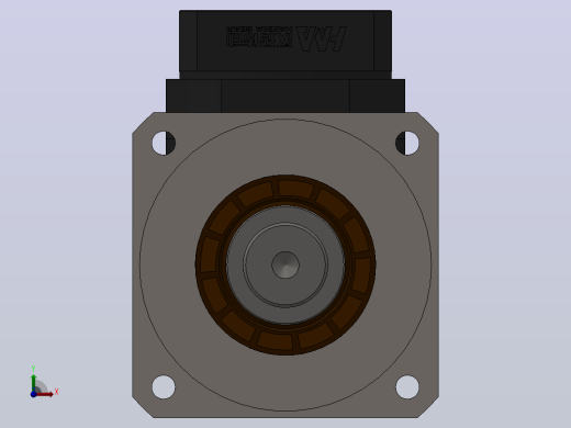 FABR-115-L2精密行星减速机[FABR115D-L2-15-S1-P2-19-70-90-M5-45]前视缩略图