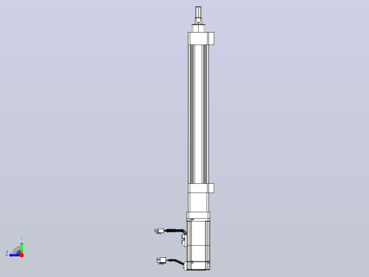 轻载电动缸TPA-ESR40-1210C-L250-M-LB-W-P40-C3右视缩略图