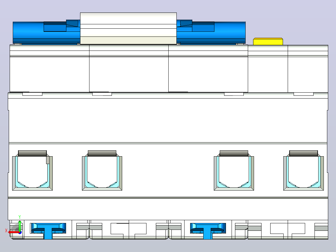 DZ158LE-125H 3P&amp;N剩余电流动作断路器202203后视图