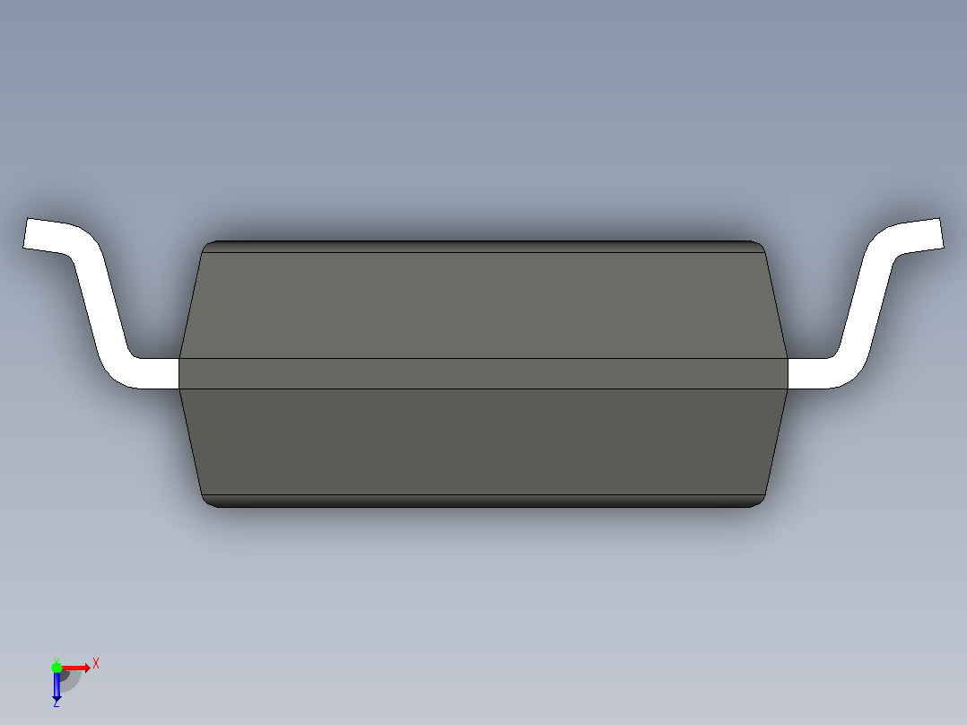 106x SOIC 封装（小外形集成电路）SOIC127P600X175-16AN俯视图