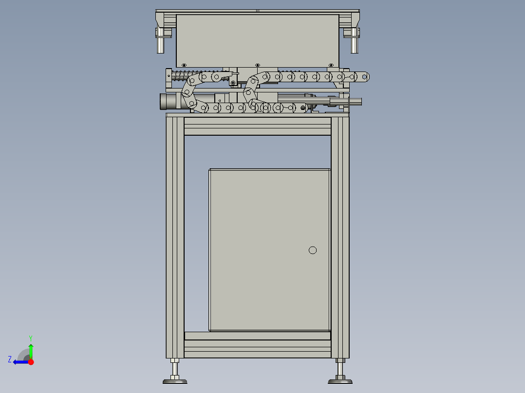 截送轨道右视图