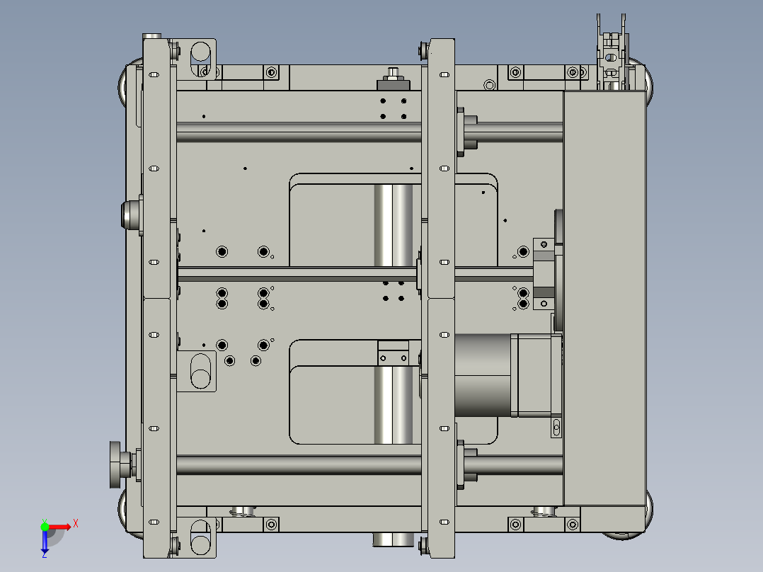 截送轨道俯视图