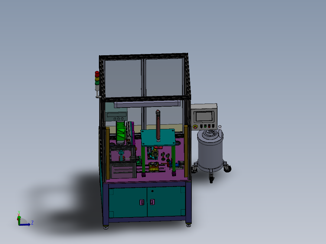 激光打标泄漏测试螺丝拧紧扫描一体自动化设备