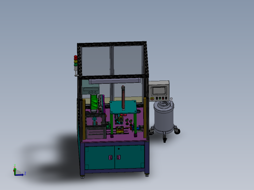 激光打标泄漏测试螺丝拧紧扫描一体自动化设备