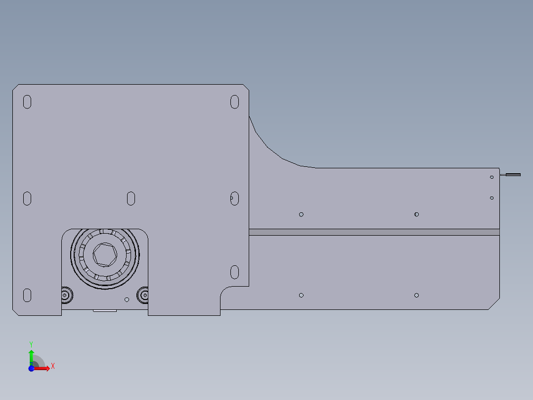E093 卡簧堆叠自动上料机前视图