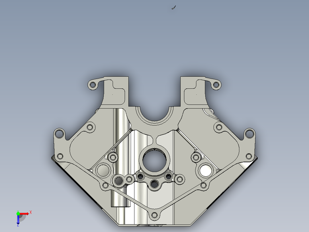 4_V6超强发动机俯视图
