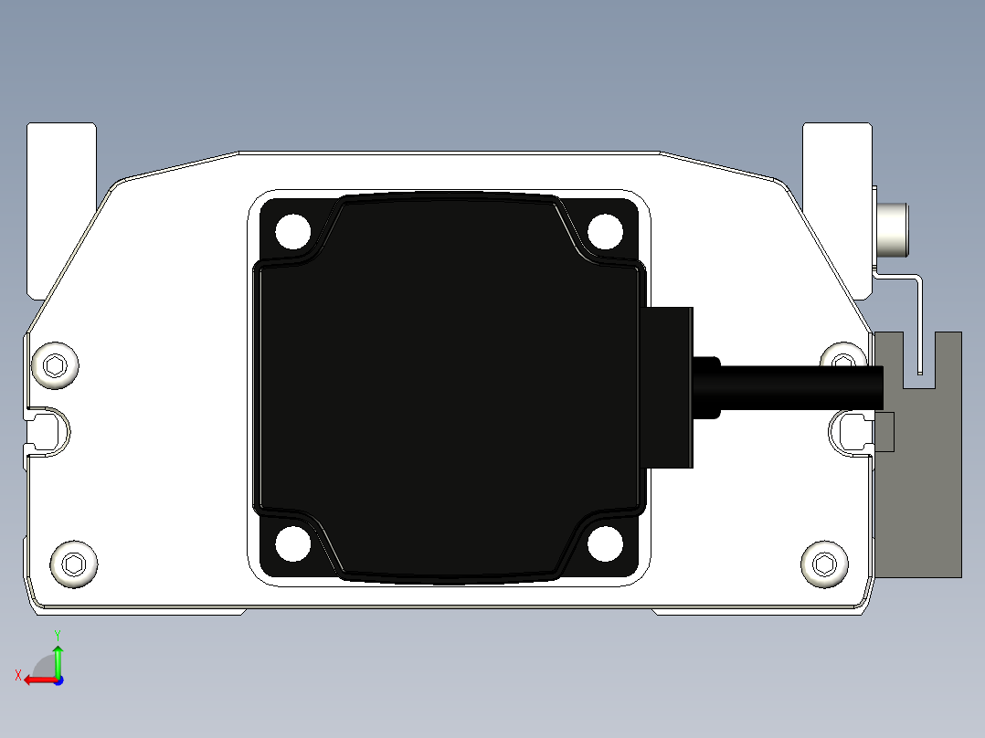 Toyo东佑达直线模组-ETH14-600-BC-200W-鋁端蓋后视图