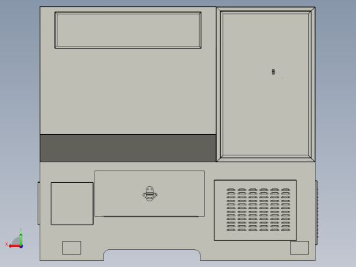 数控车模型后视缩略图