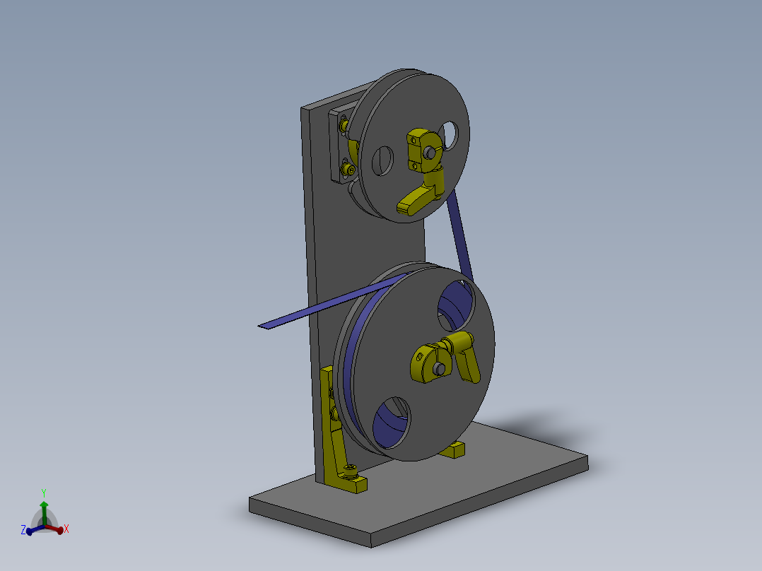 M30胶带卷绕式夹具