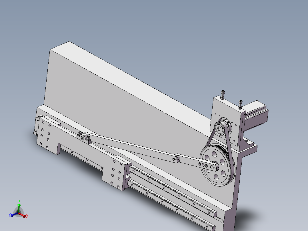 摆杆直线运动机构