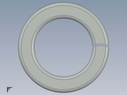 紧固件-0.6250 Split Washer俯视缩略图