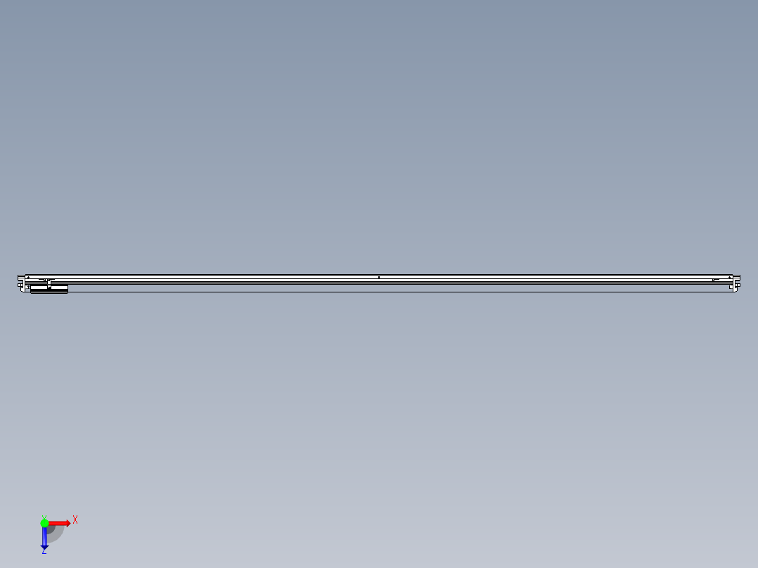 威洛博VL系列3d模型模组VL17E2Y-S3200俯视图
