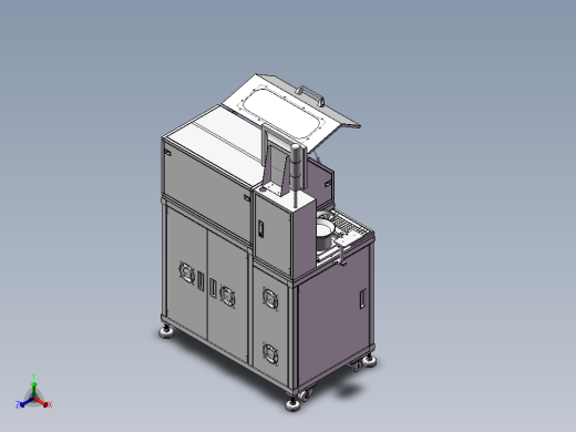 成熟的全自动LED分光机正等轴测缩略图