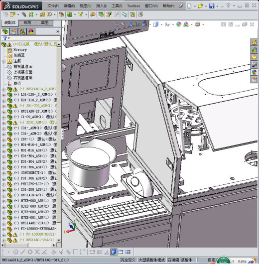 成熟的全自动LED分光机缩略图