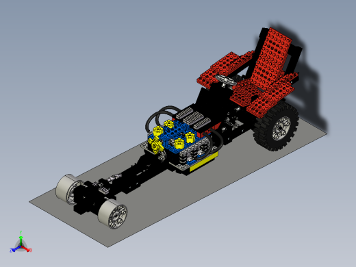 lego-technic-8860-dragster.1-乐高玩具赛车