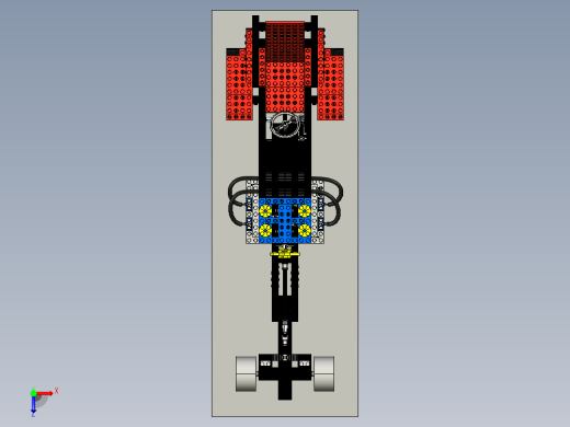 lego-technic-8860-dragster.1-乐高玩具赛车俯视缩略图