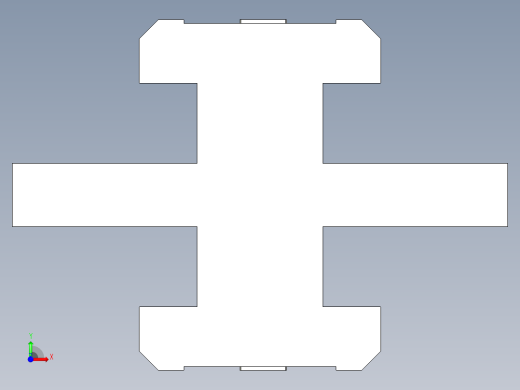 型材-BR 10MM TEE-TEE SLIDER KJN523205前视缩略图