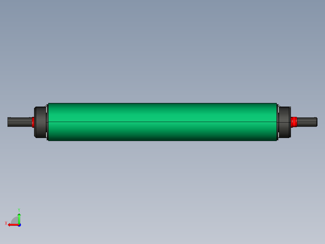 LE-XC4040-双边无驱动轻载皮带线-负载40kg后视图