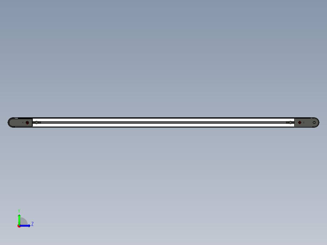 LE-XC4040-双边无驱动轻载皮带线-负载40kg左视图