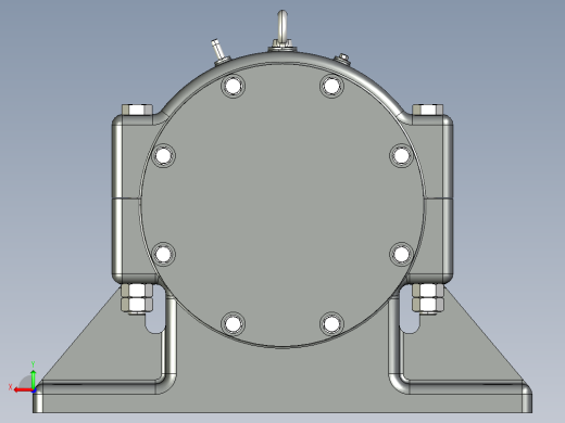 球磨机小齿轮装置后视缩略图