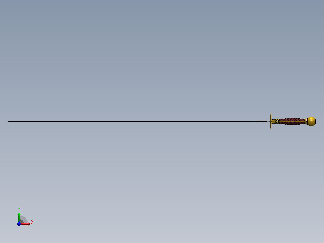 剑、宝剑(73)前视图
