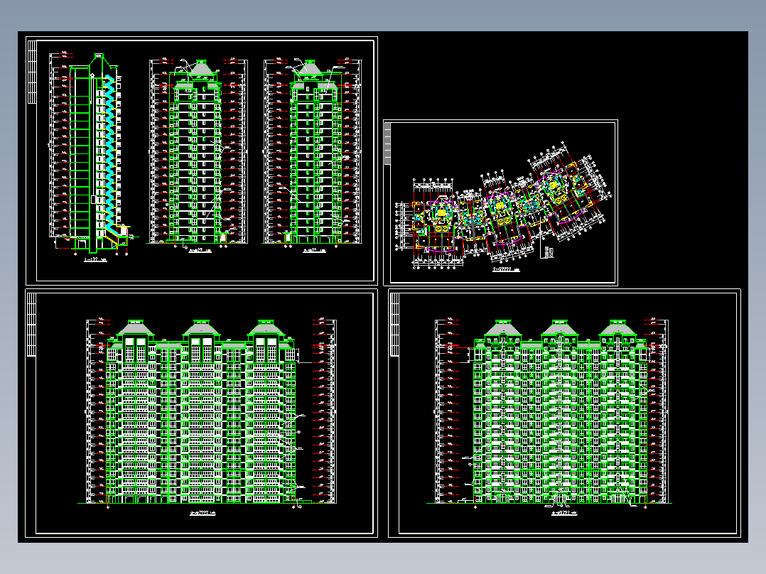 高层住宅图纸279