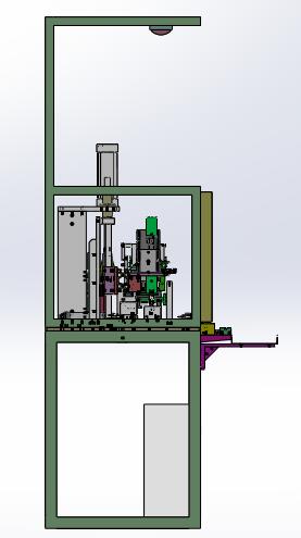 2VG FRO打孔裁断一体机（sw18可编辑+工程图+bom）