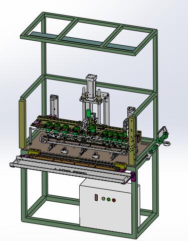 2VG FRO打孔裁断一体机（sw18可编辑+工程图+bom）