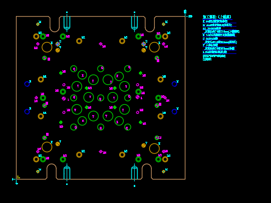 平板电脑打预弧模具设计图