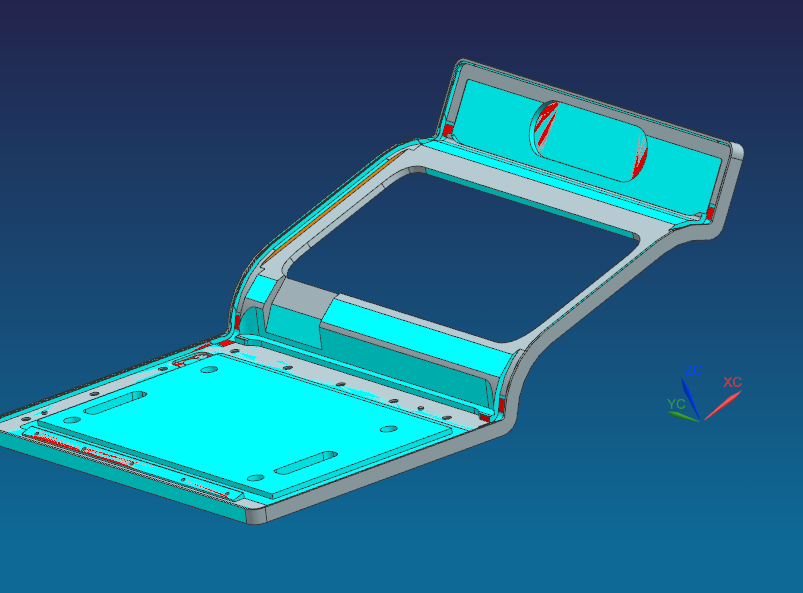 金属书页板四轴铣侧孔CNC工装治具模型