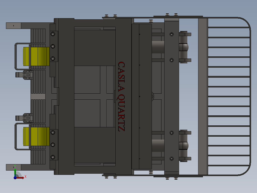 叉车托盘前视图